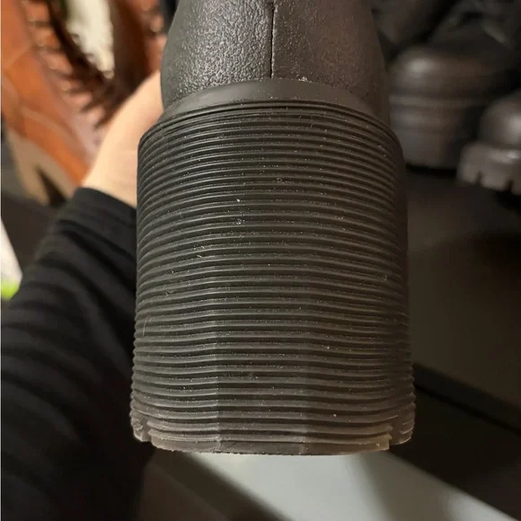 Dr. Martens Black Combat Boots - Picture 5 of 6